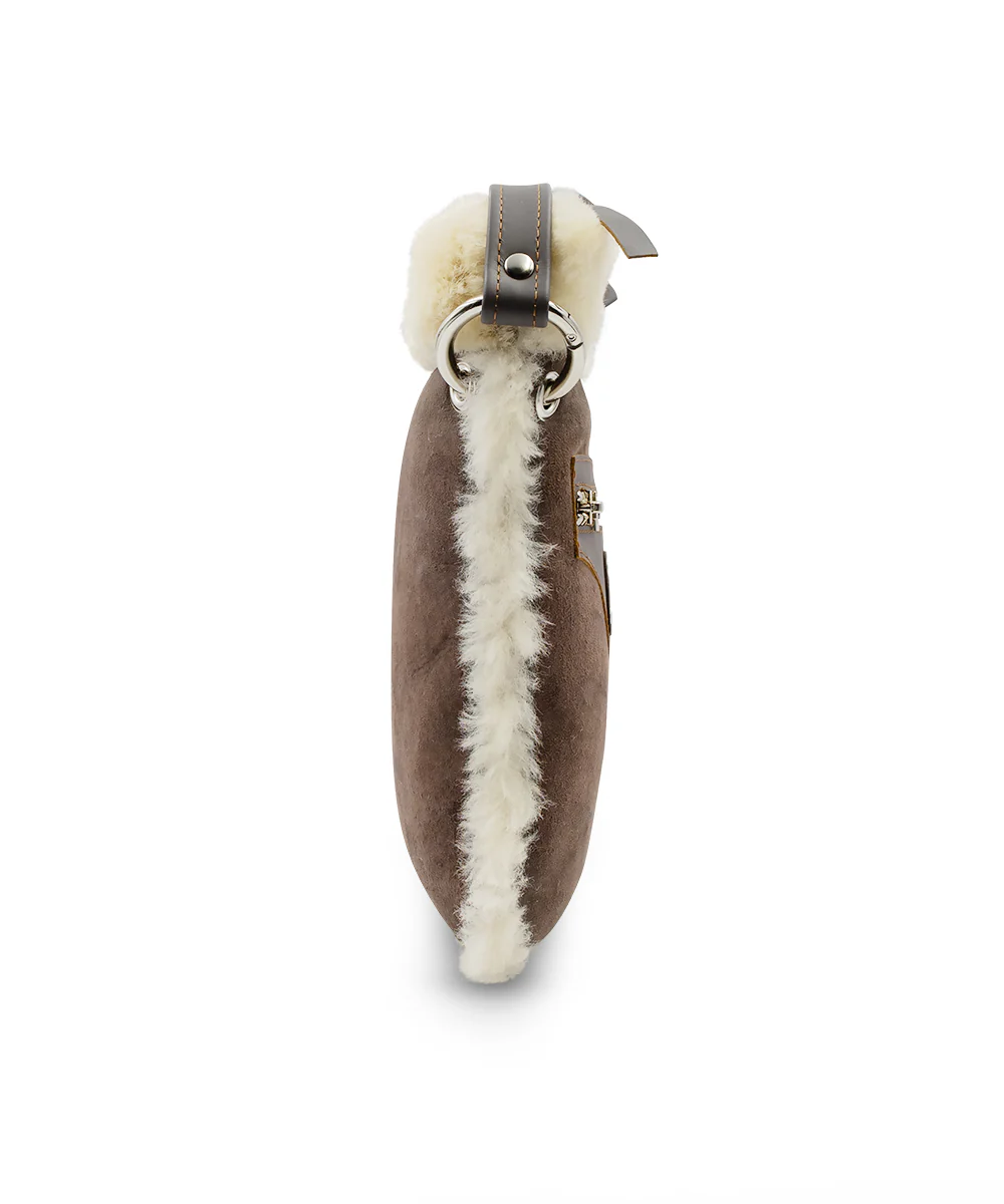 Ziptop Tie Shoulder Bag