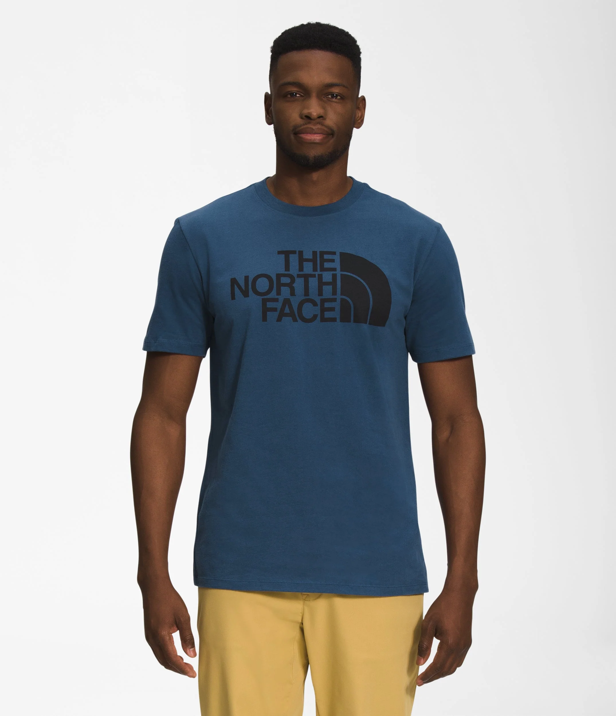 Half Dome SS Tee (Men's) Shady Blue/TNF Black