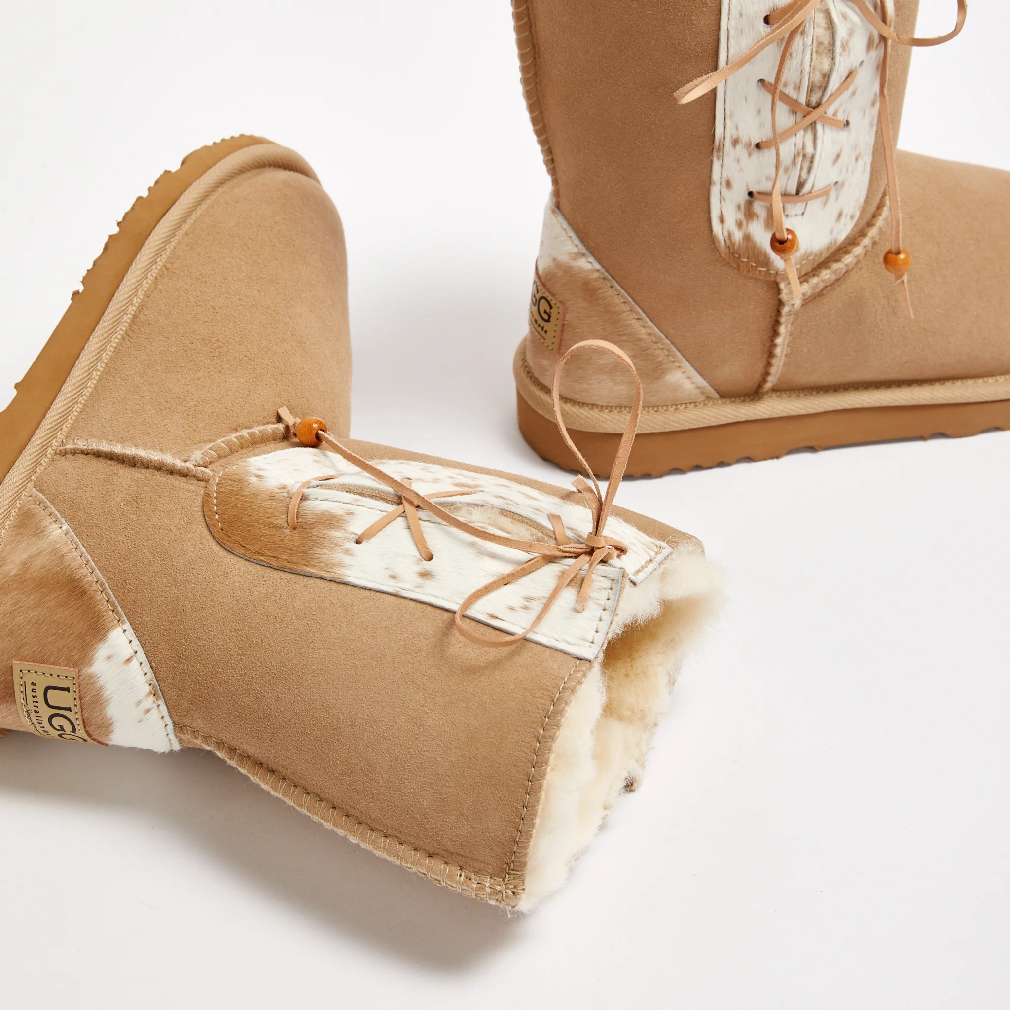 Women's Lace Up Mid Calf