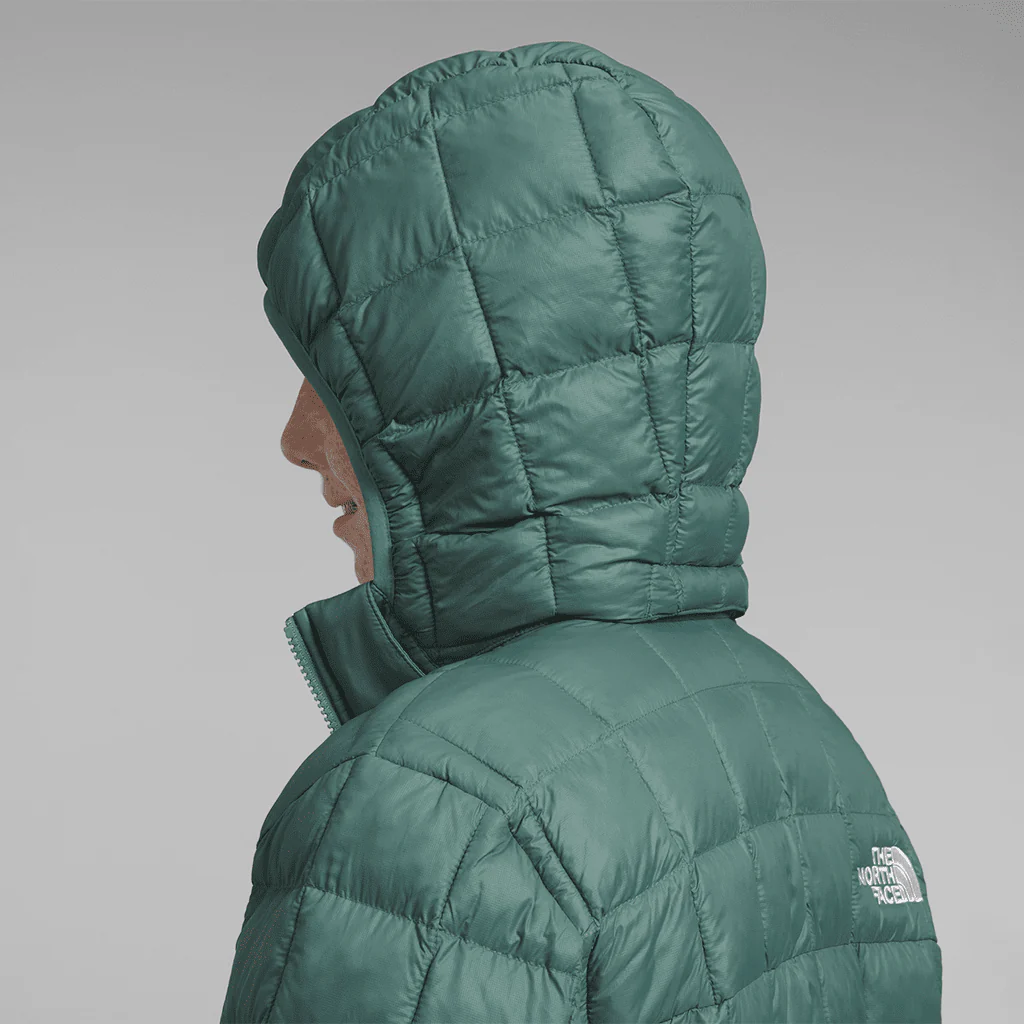 ThermoBall™ hooded kids' jacket - Dark sage