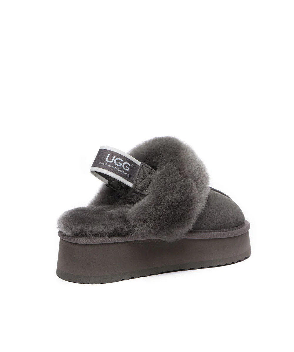 Women's   Platform Scuff Slipper