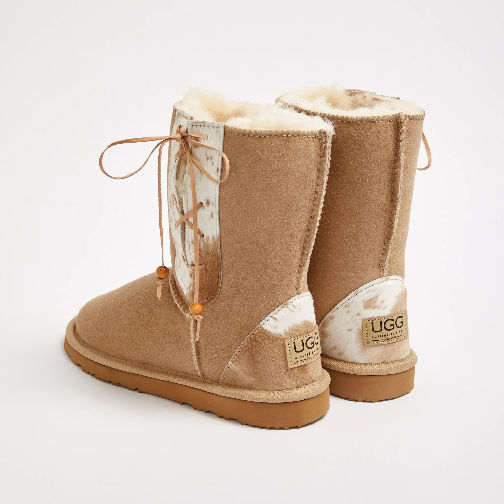 Women's Lace Up Mid Calf