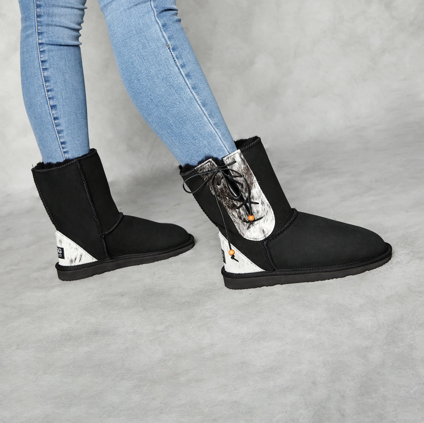 Women's Lace Up Mid Calf