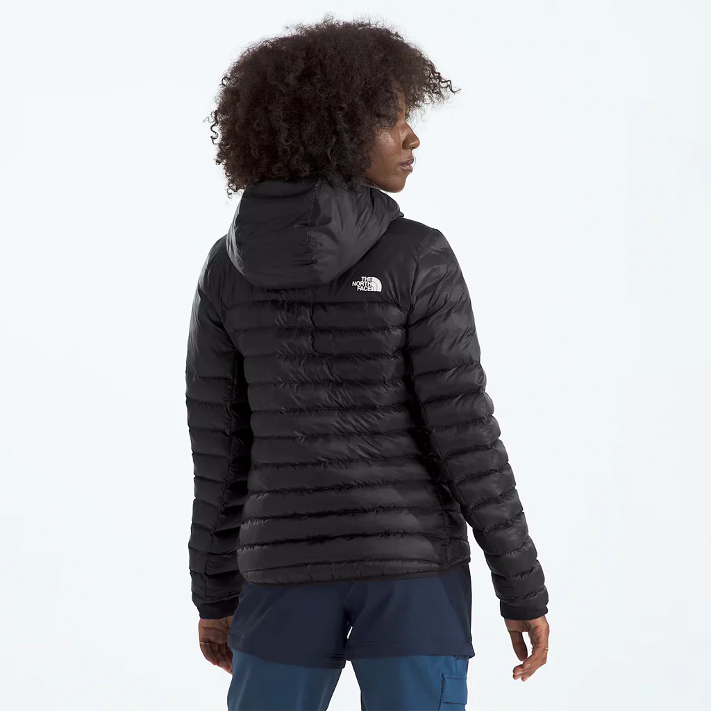 Terra peak women's hooded jacket - TNF black