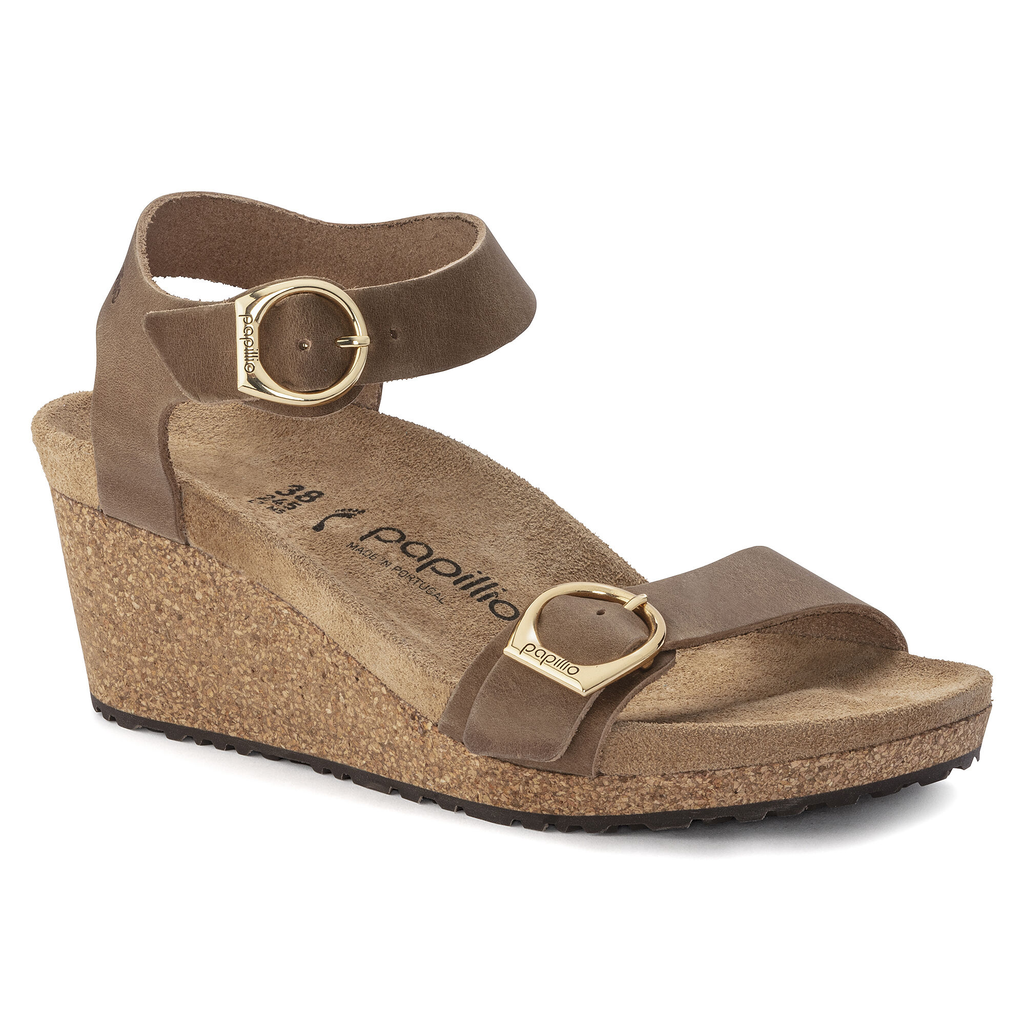 Soley Ring-Buckle Natural Leather Oiled