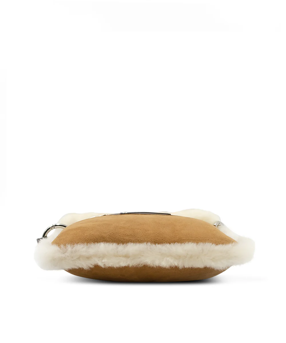 Ziptop Tie Shoulder Bag