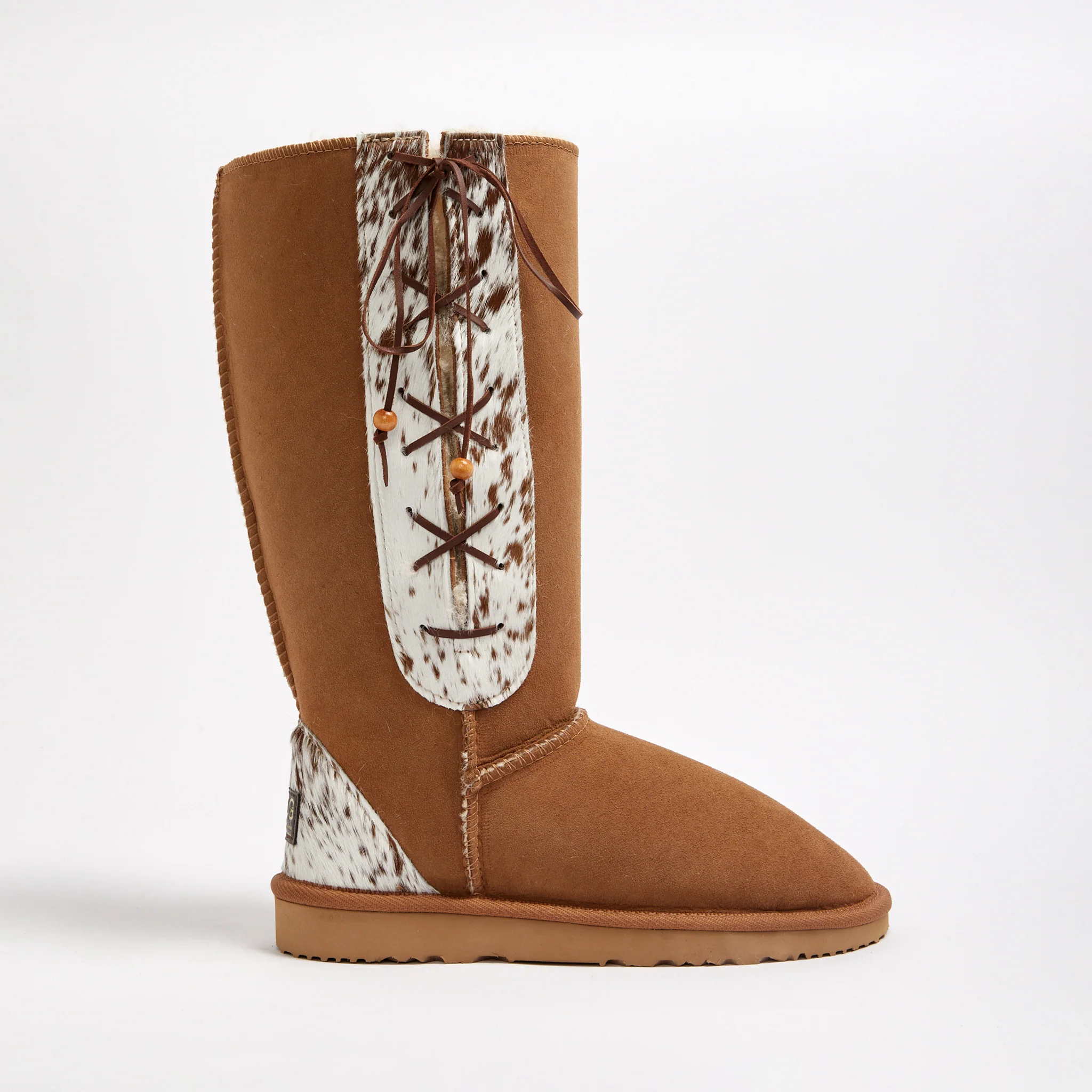 Women's Lace Up Calf Tall