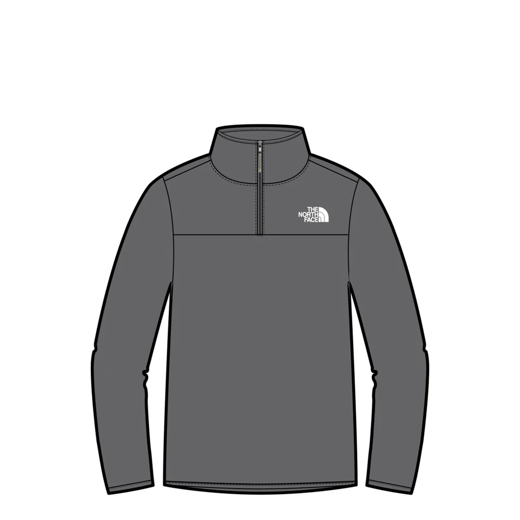 Cedar Trail Grid Fleece 1/4 Zip (NF0A8AZE) Mens 2025