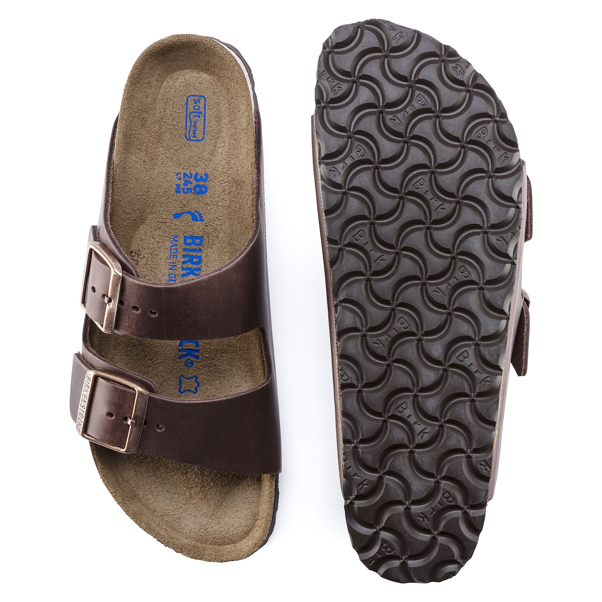Arizona Soft Footbed Natural Leather Oiled