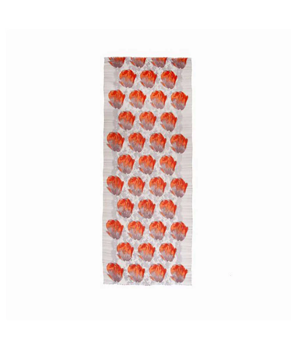 Merino Wool Print   Scarf