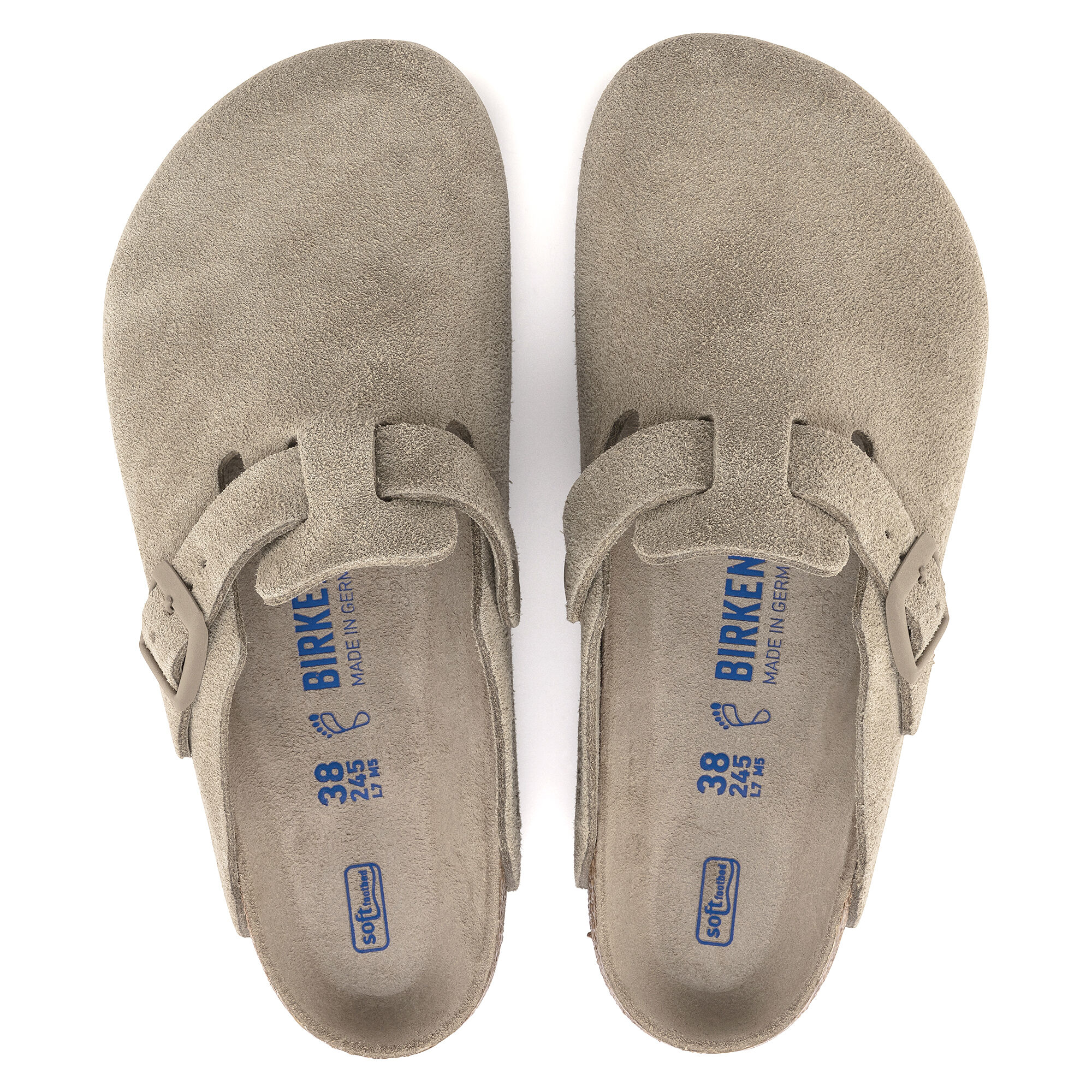 Boston Soft Footbed Suede Leather