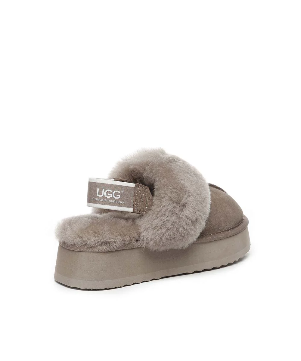 Women's   Platform Scuff Slipper