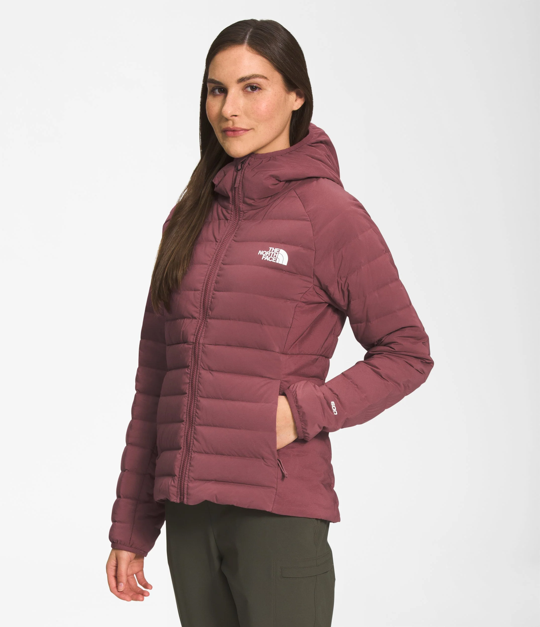 Belleview Stretch Down Hoodie (Women's) Wild Ginger