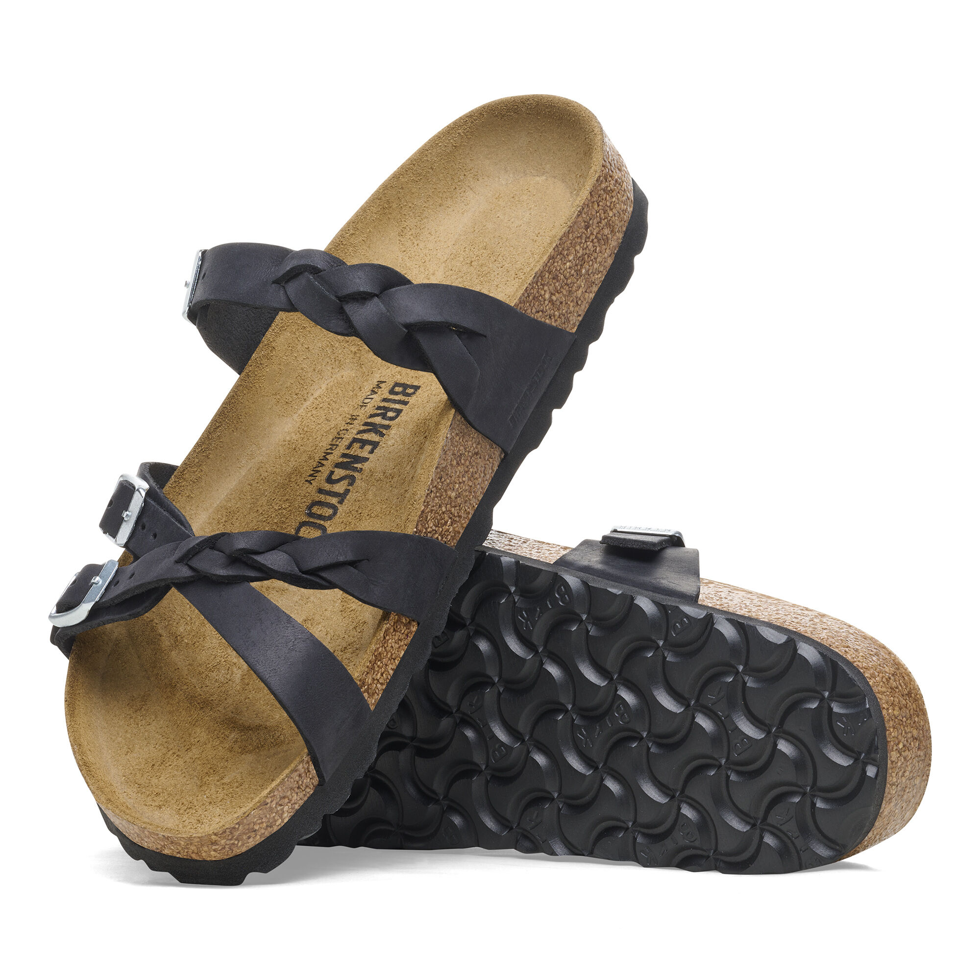 Franca Braided Natural Leather Oiled