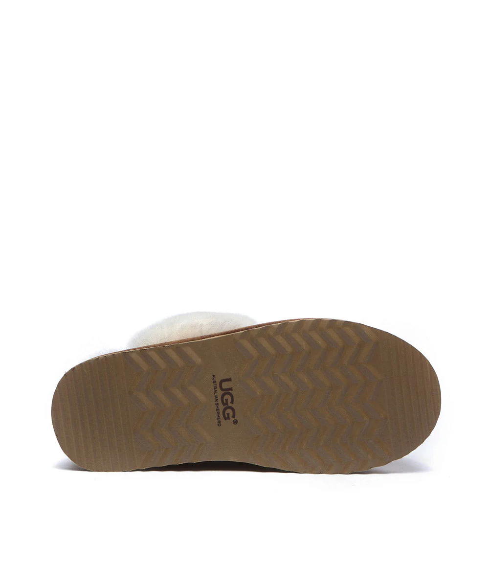 Women's   Platform Scuff Slipper