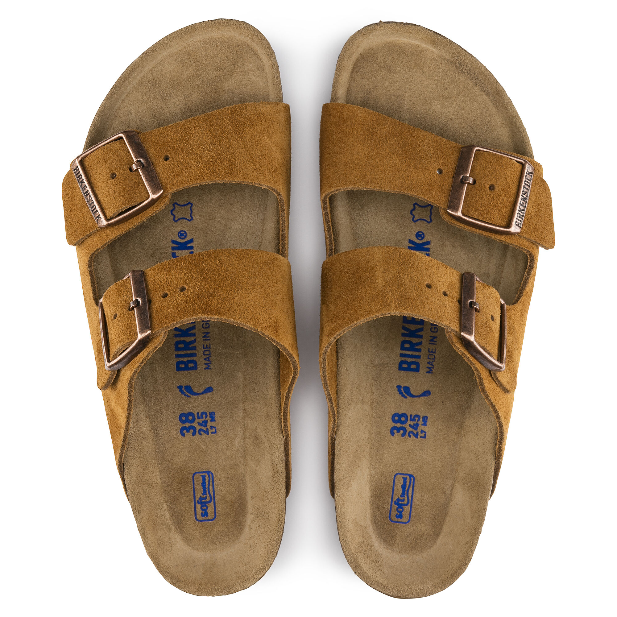 Arizona Soft Footbed Suede Leather