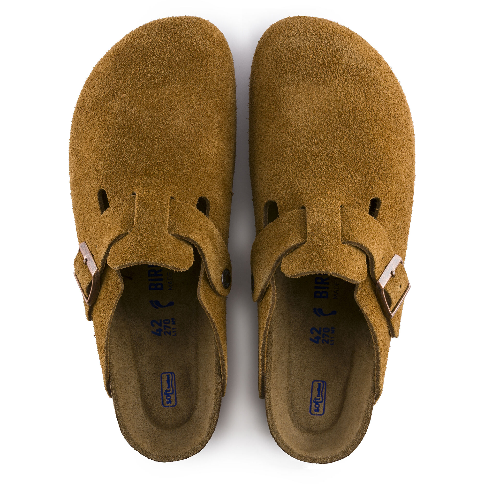 Boston Soft Footbed Suede Leather