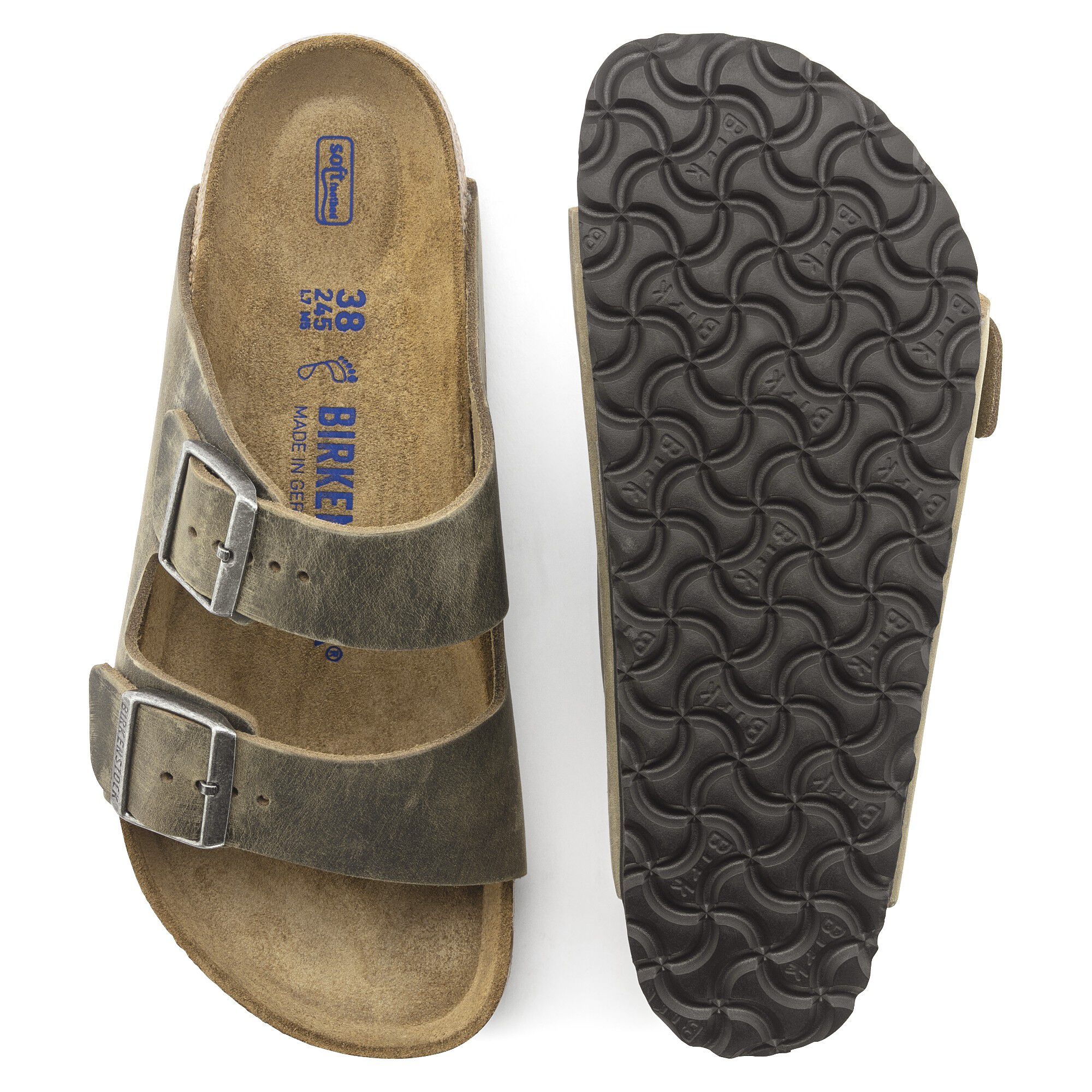 Arizona Soft Footbed Natural Leather Oiled