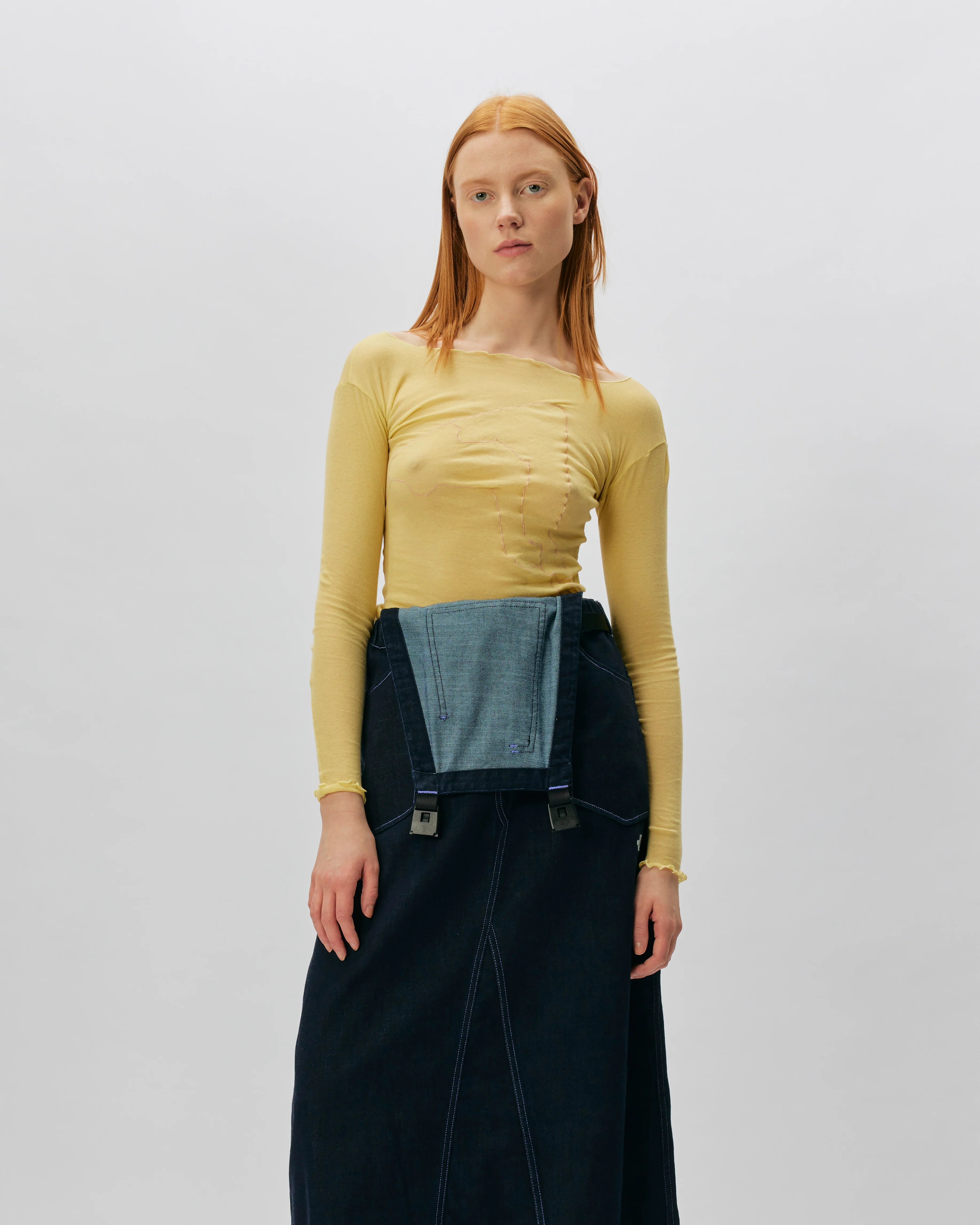 Denim Overalls Dress