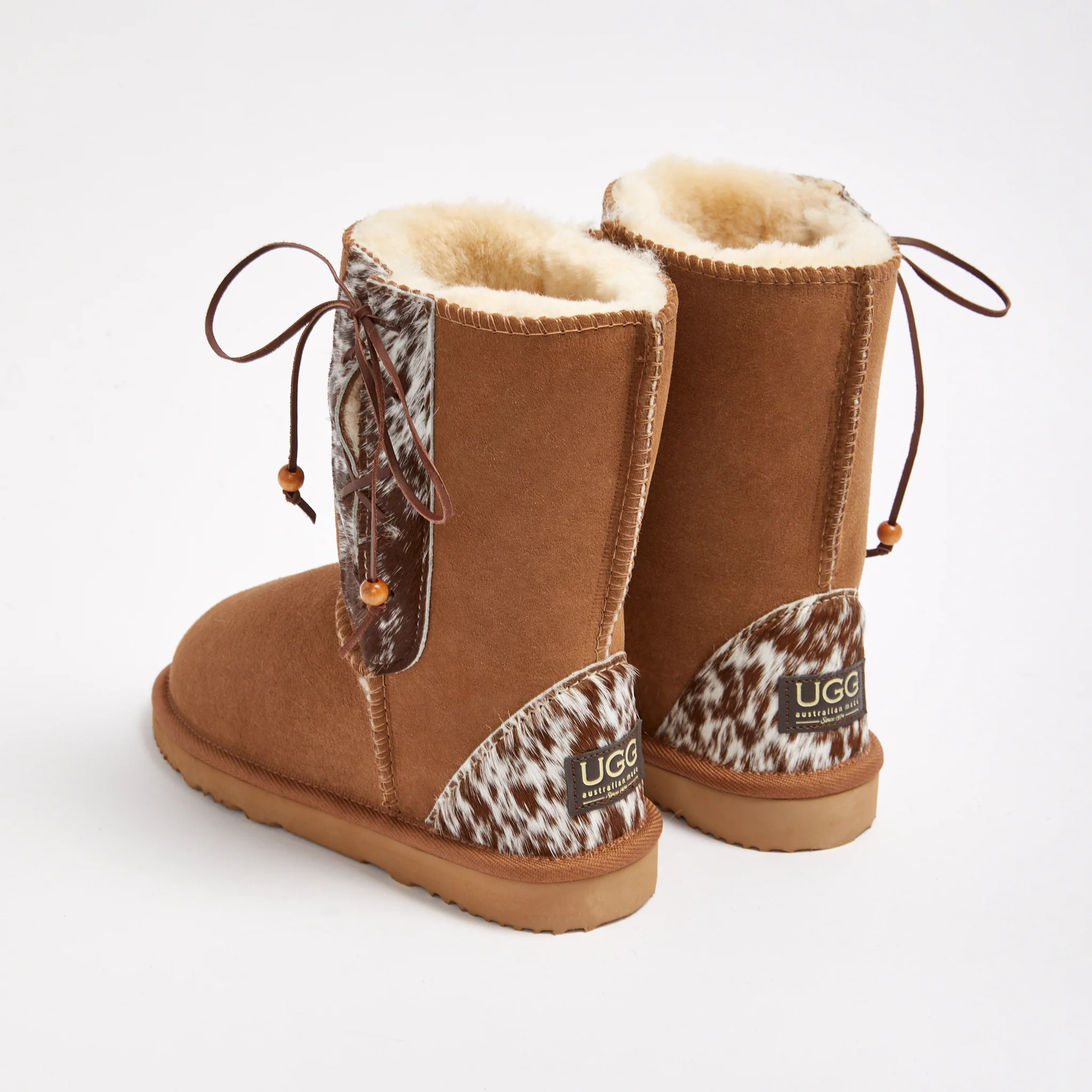 Women's Lace Up Mid Calf