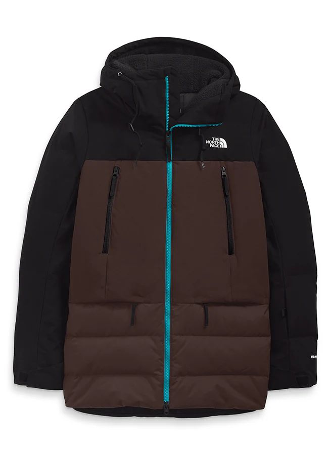 Women's jacket Pallie down - TNF black / Deep brown