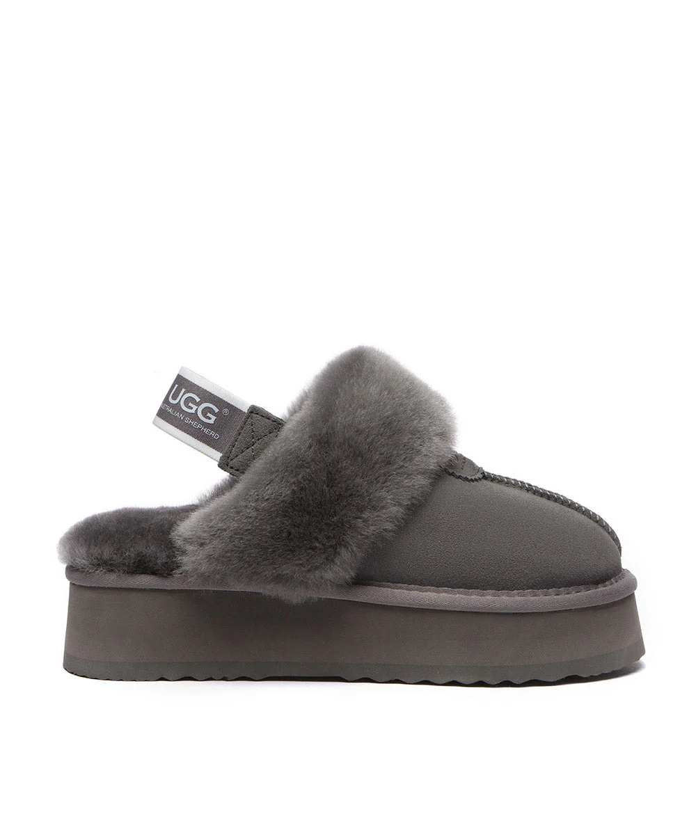 Women's   Platform Scuff Slipper