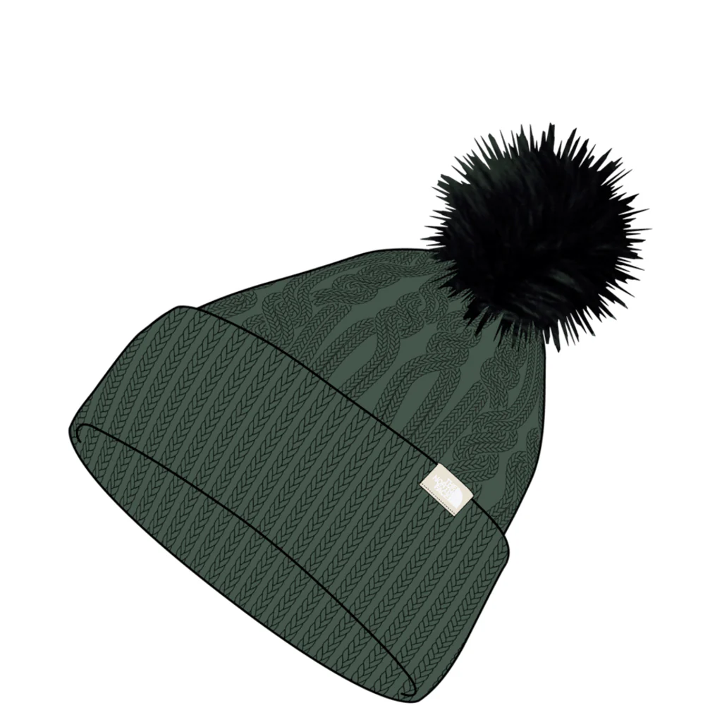 Oh Mega Fur Pom Beanie (NF0A7RI8) Womens 2024