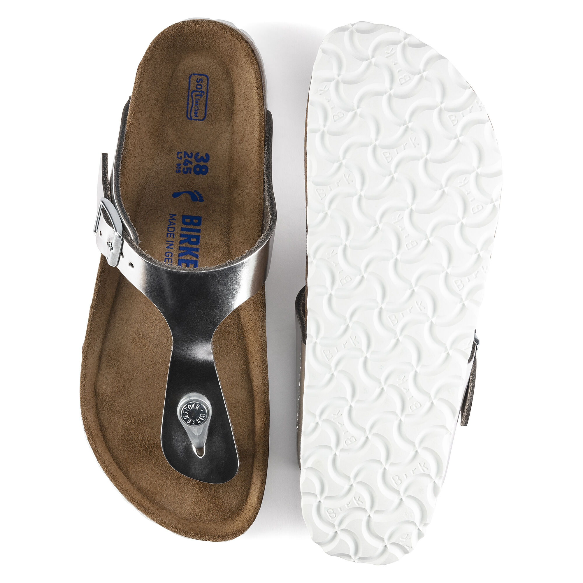 Gizeh Soft Footbed Natural Leather