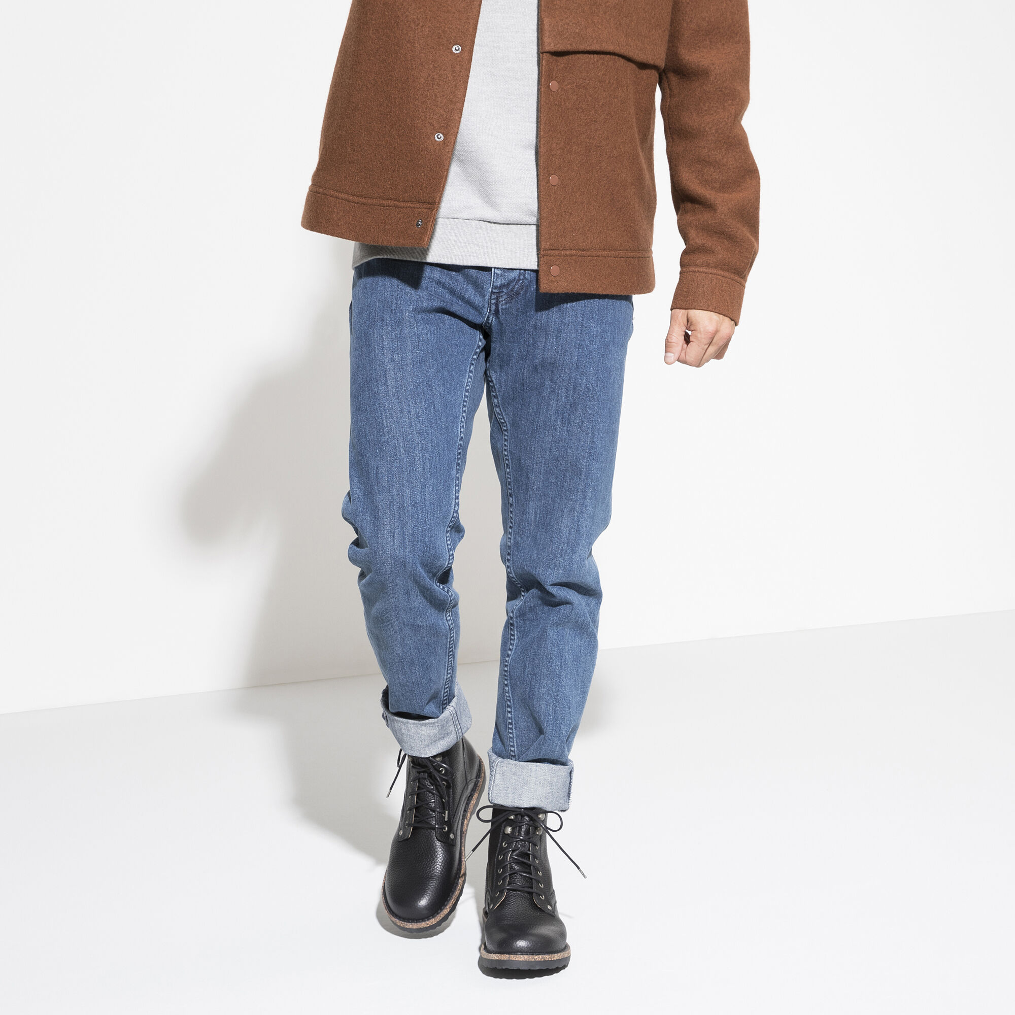 Bryson Natural Leather Coarsely