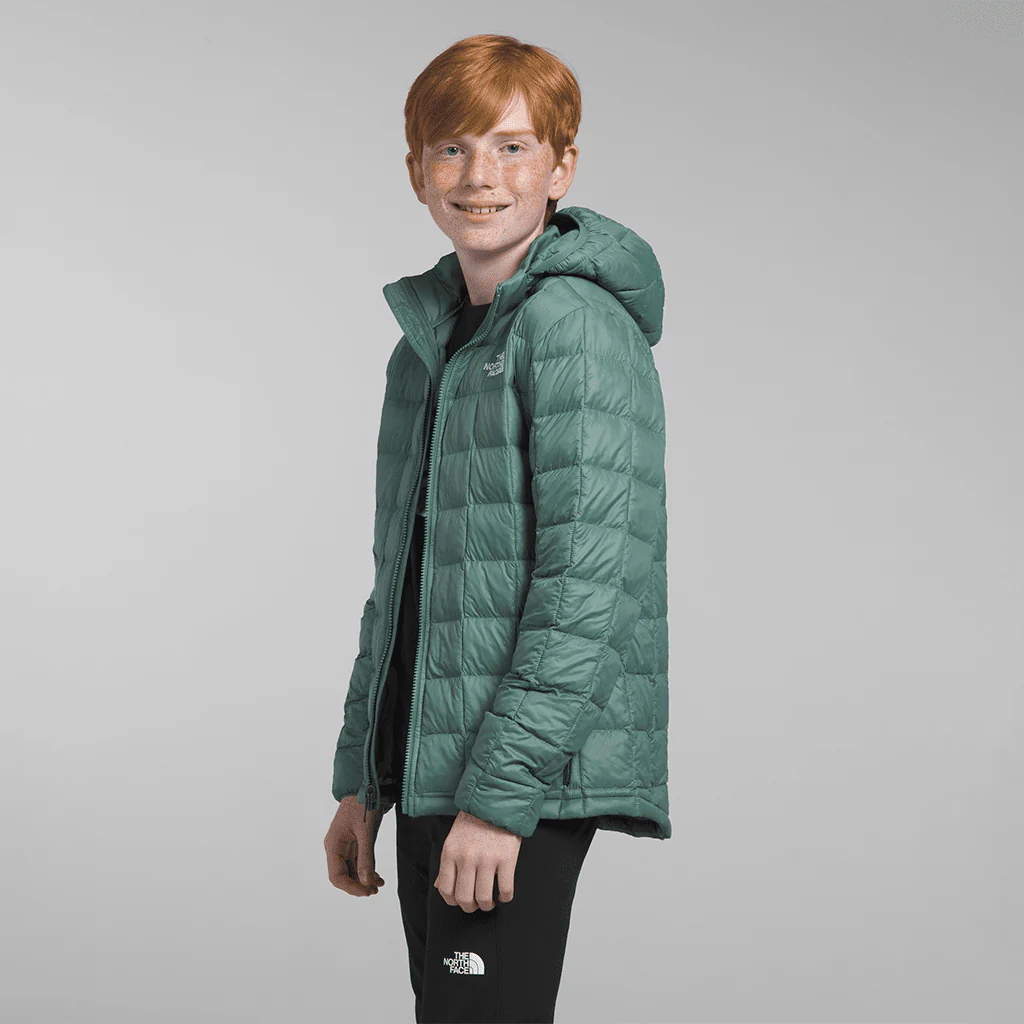 ThermoBall™ hooded kids' jacket - Dark sage
