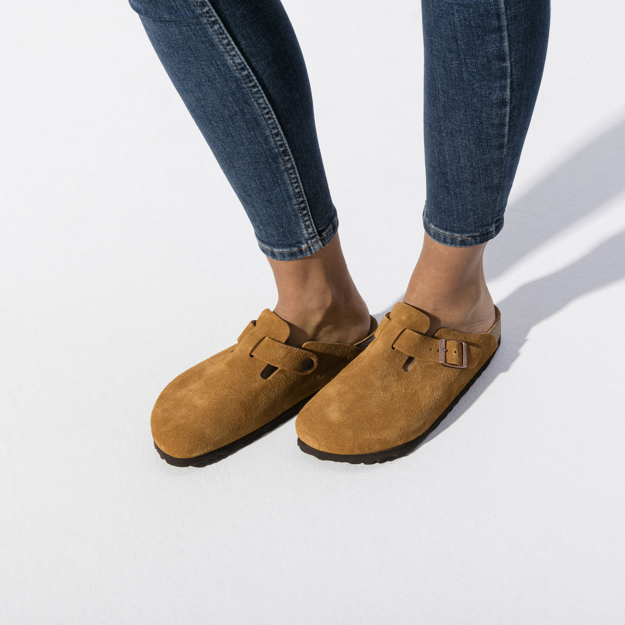 Boston Soft Footbed Suede Leather