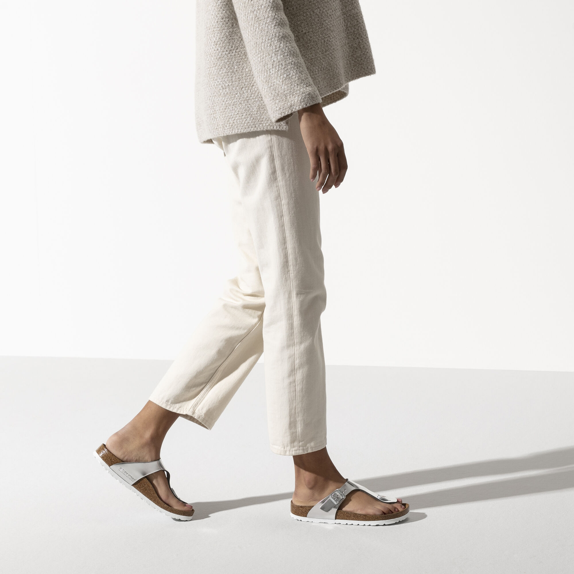 Gizeh Soft Footbed Natural Leather