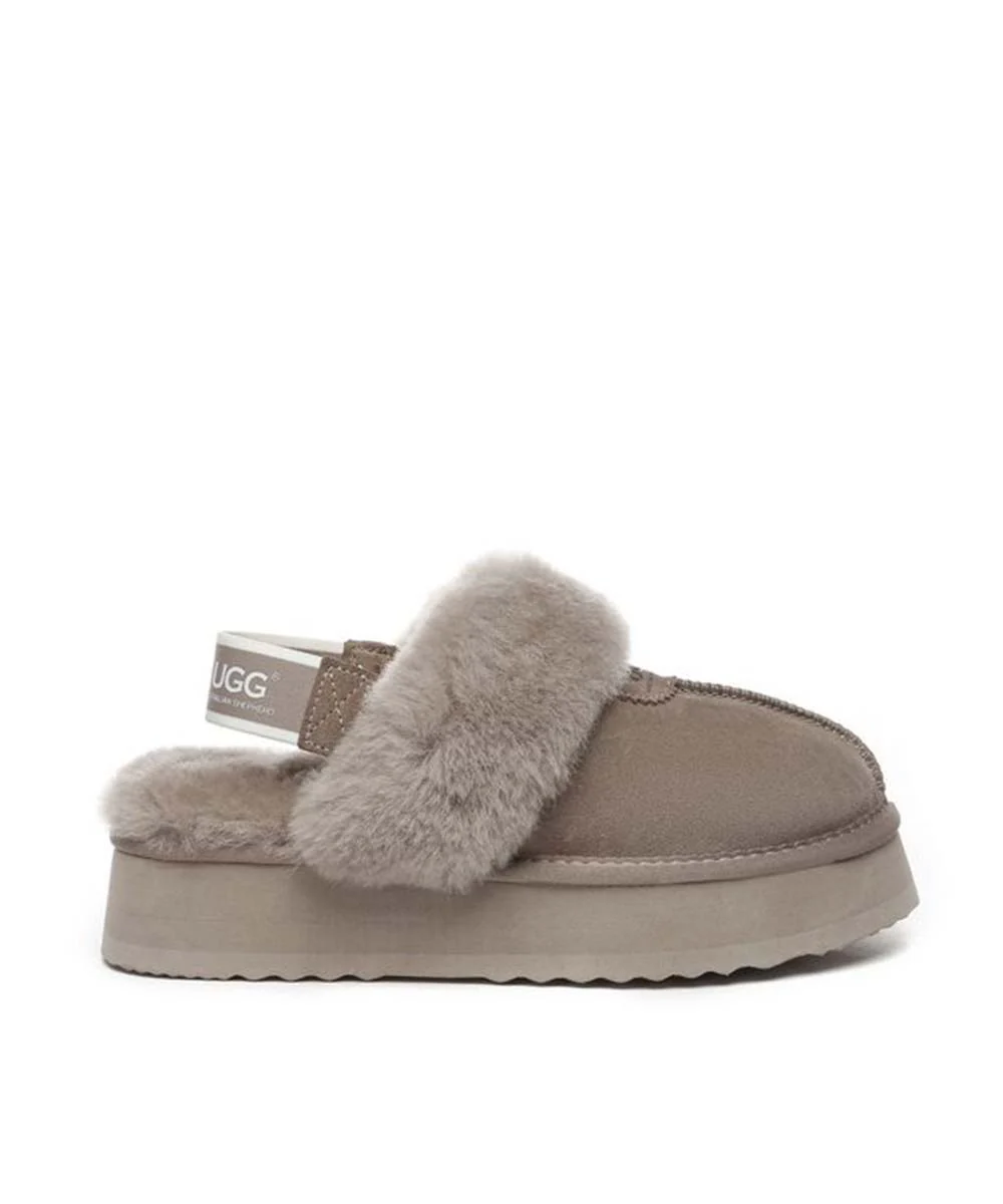 Women's   Platform Scuff Slipper