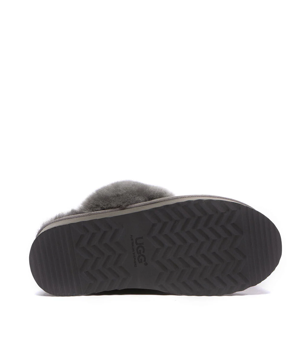 Women's   Platform Scuff Slipper