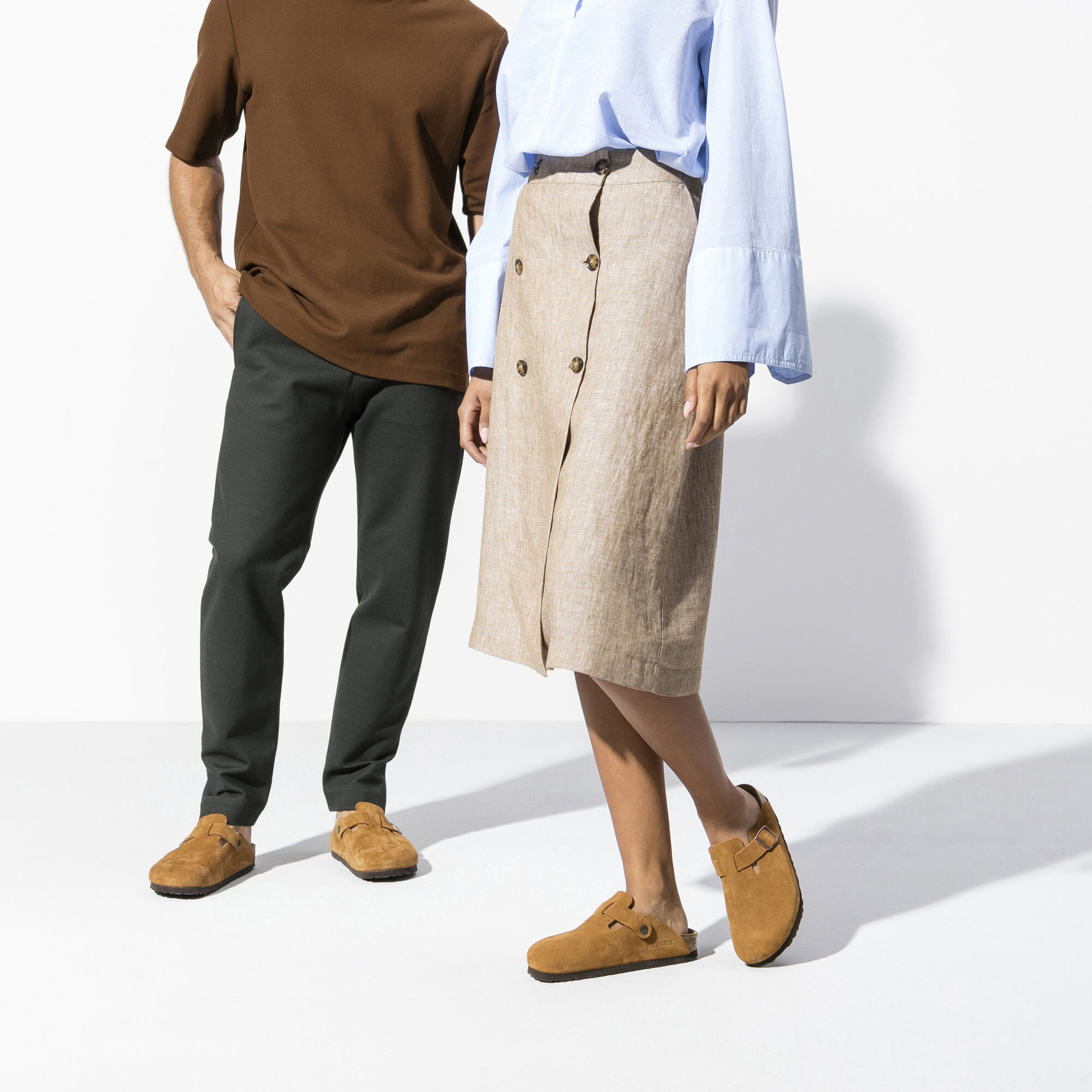 Boston Soft Footbed Suede Leather