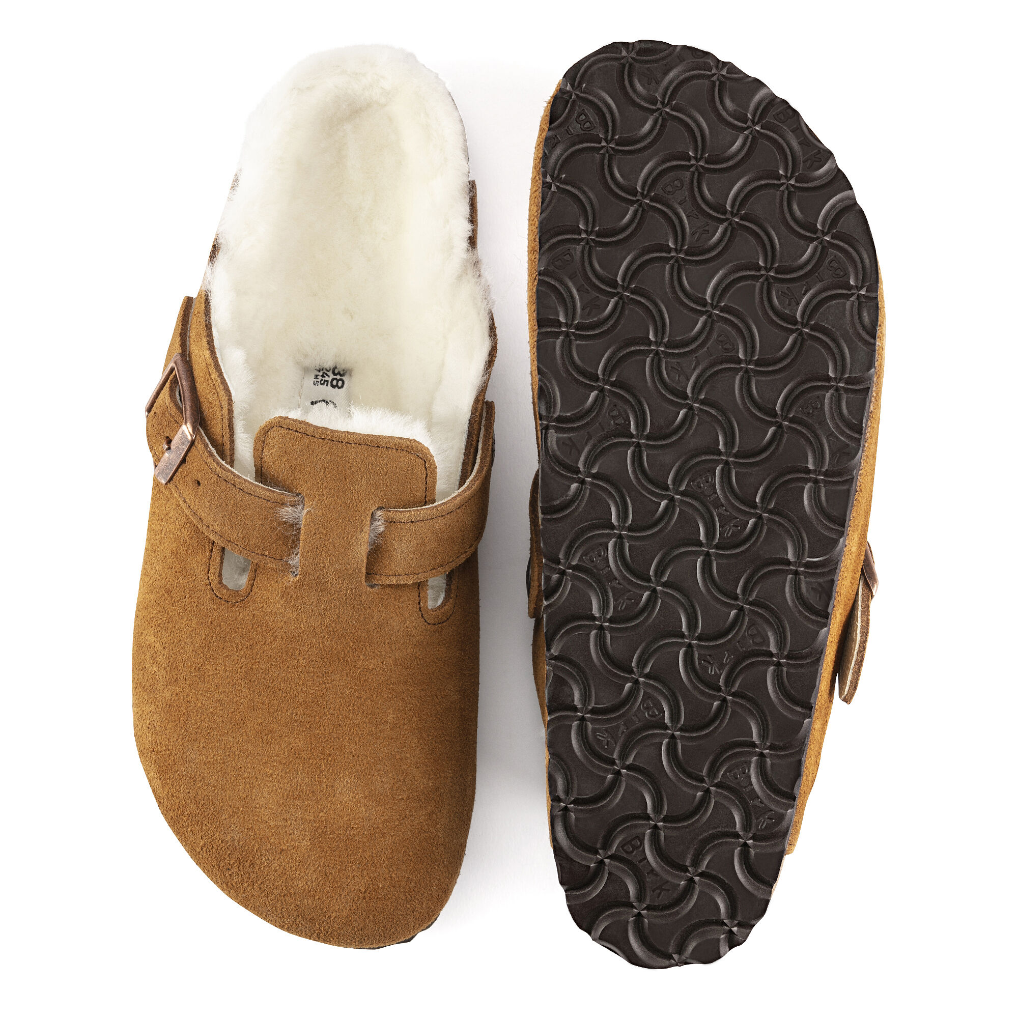 Boston Shearling Suede Leather