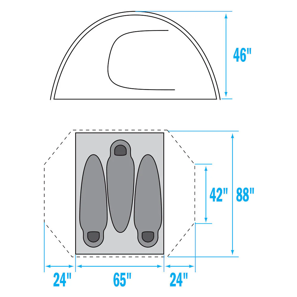 Stormbreak 3-Person Tent