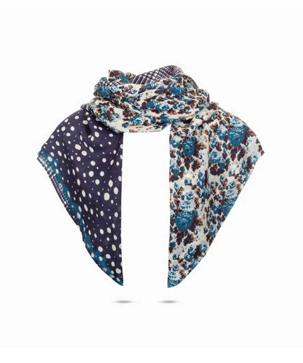 Merino Wool Print   Scarf