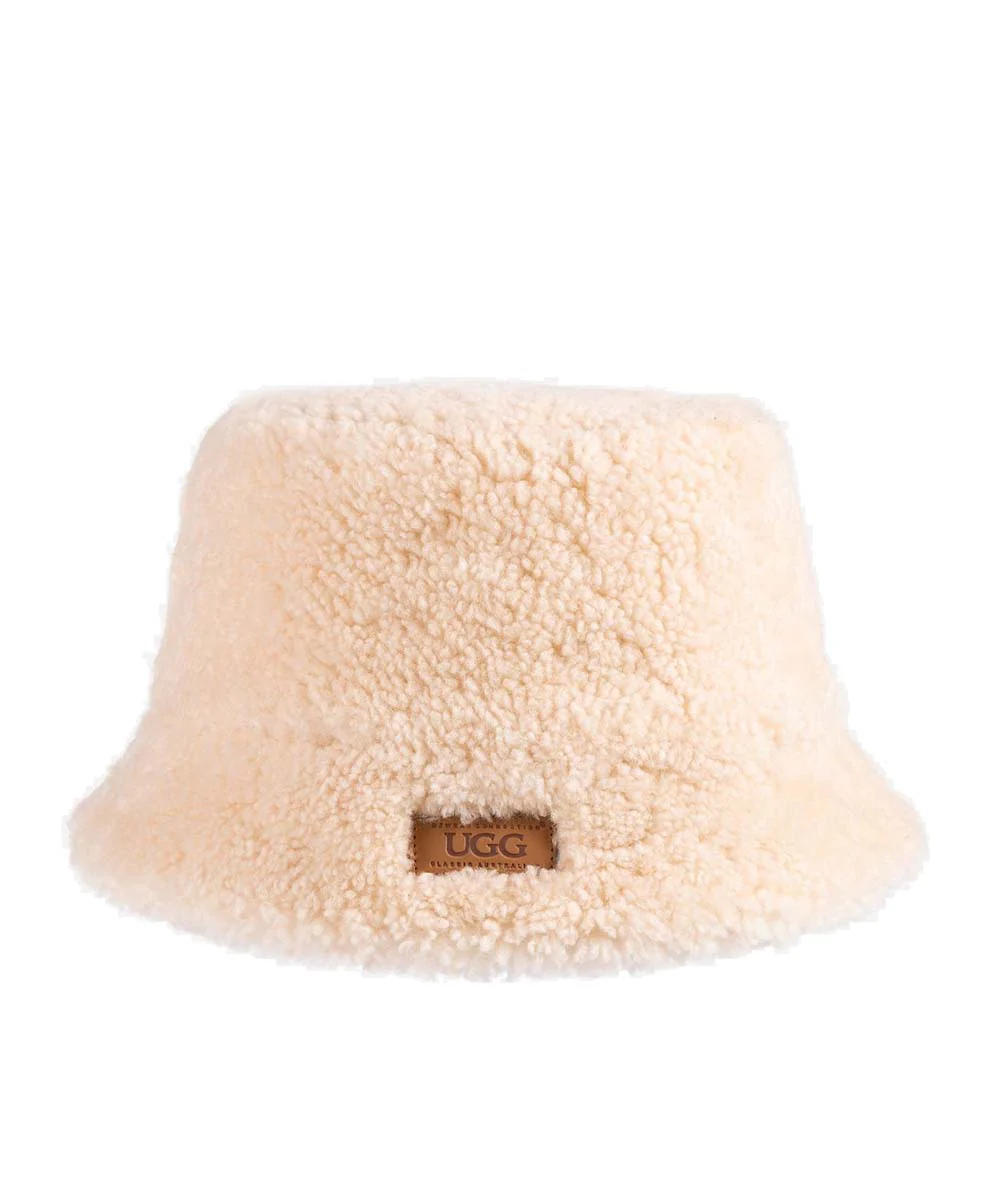 Curly Wool Bucket Hat