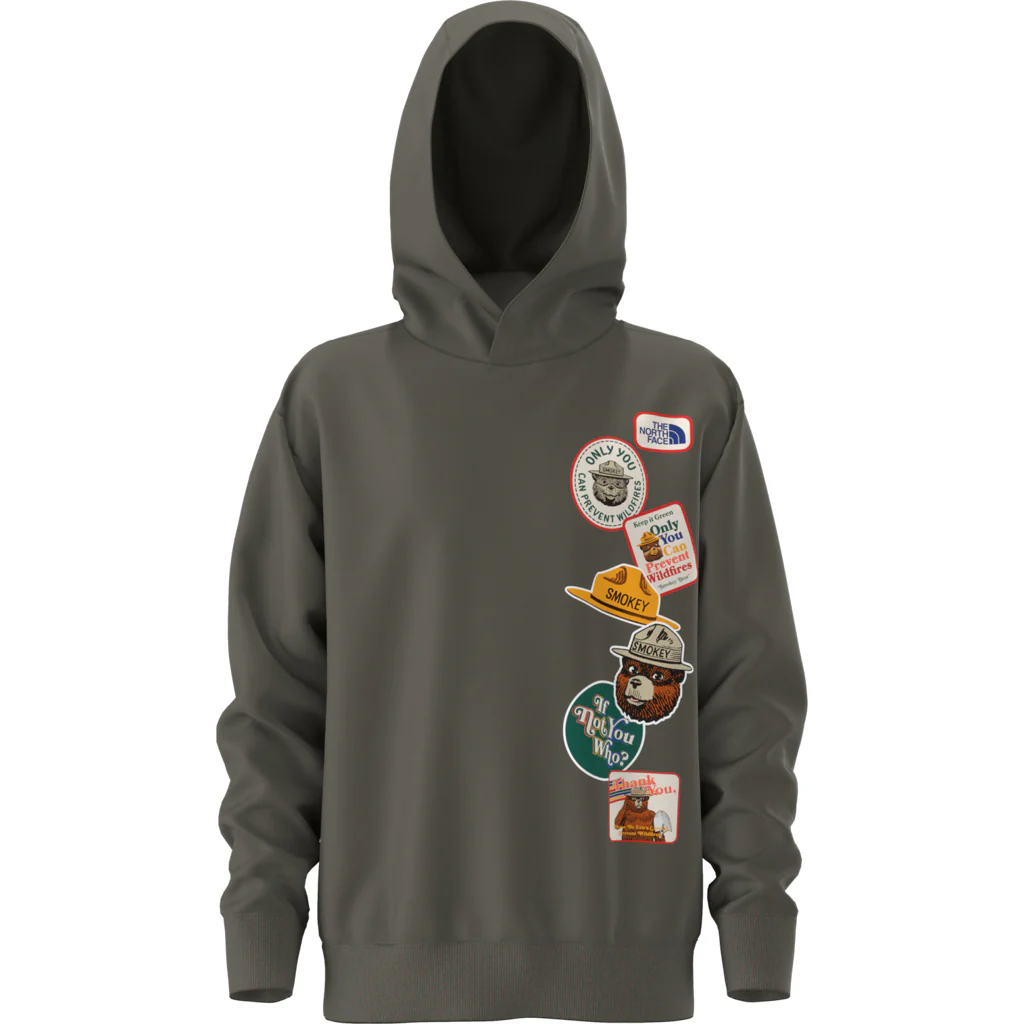 Teen Smokey Camp Fleece Pullover Hoodie (NF0A8B1U) 2025