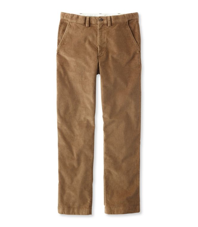 Men's Stretch Country Corduroy Pants, Natural Fit, Plain Front, Hidden Comfort