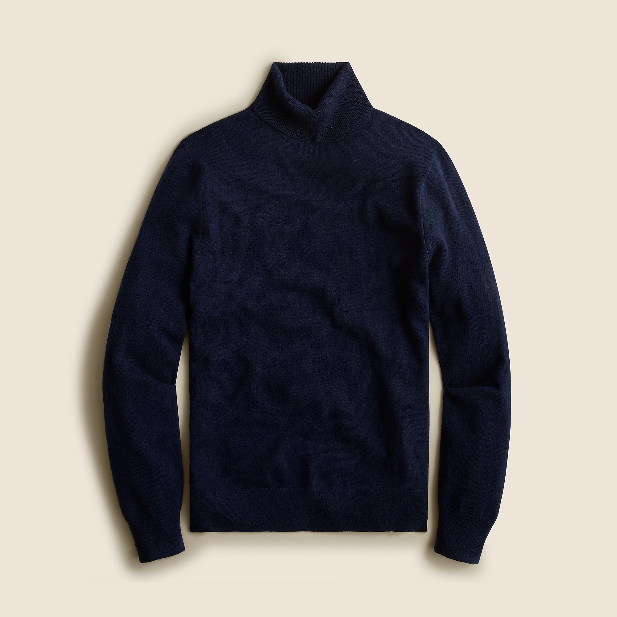 Cashmere turtleneck sweater-Navy