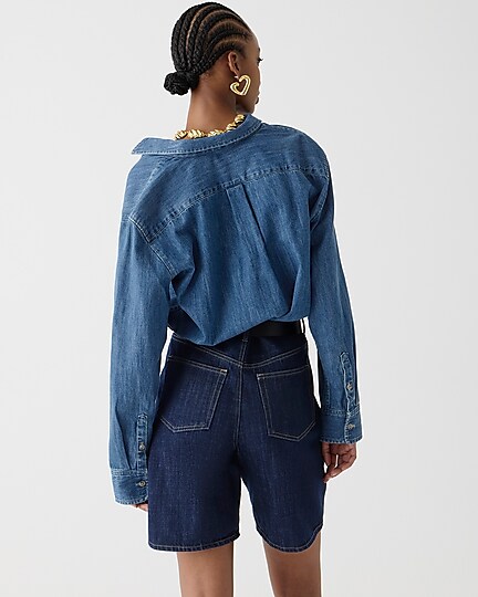 Garçon classic chambray shirt in Neela wash