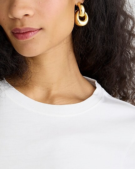 Pima cotton slim-fit T-shirt-White