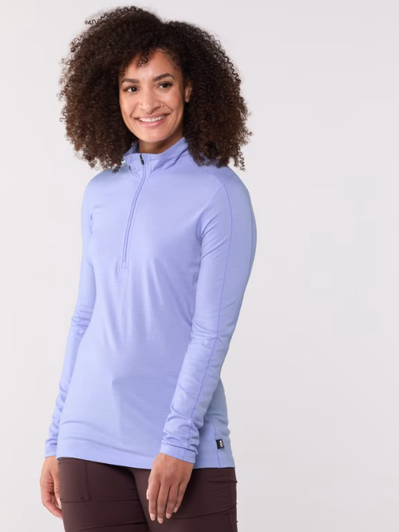 Merino 185 Long-Sleeve Half-Zip Base Layer Top - Women's