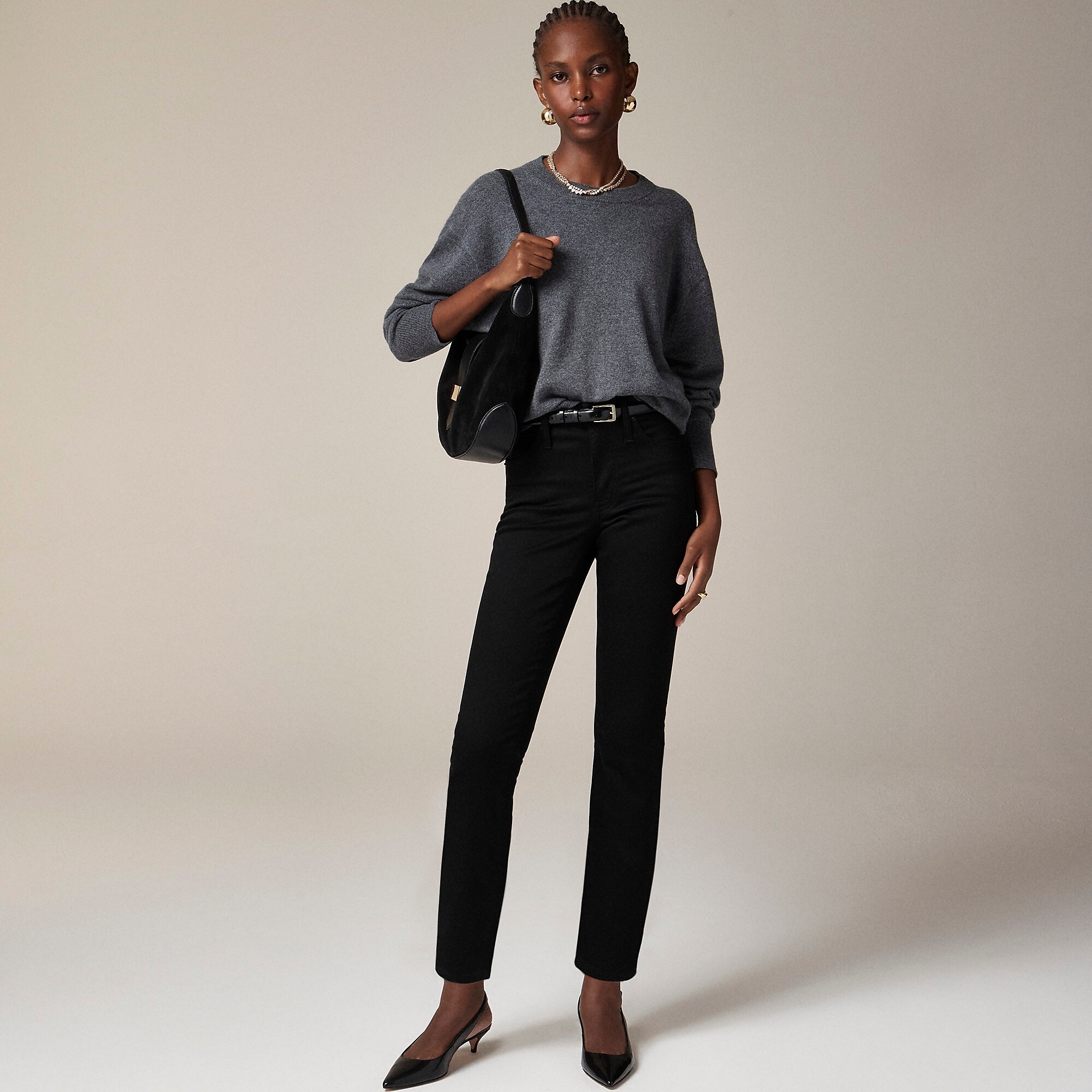 Mid-rise slim jean in 2003 super-stretch-True Black