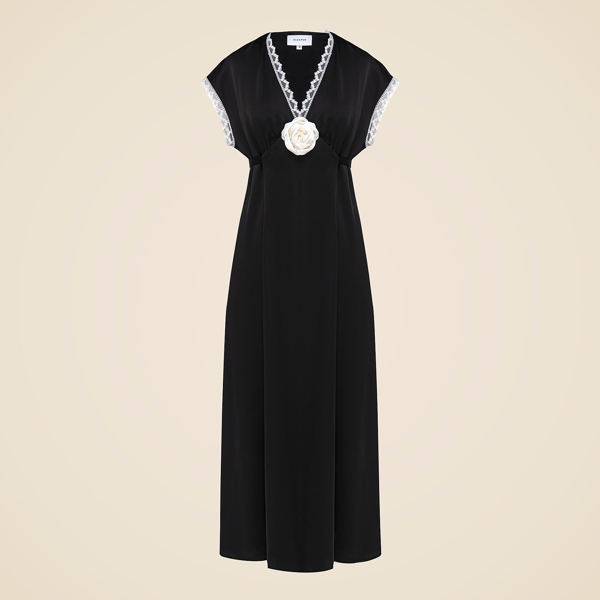 SLEEPER The Genus Rosa satin dress