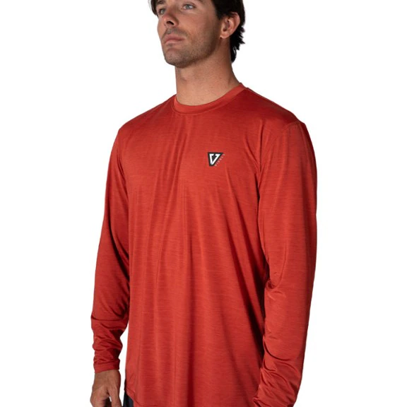 VISSLA-Twisted Long-Sleeve Rashguard - Men's