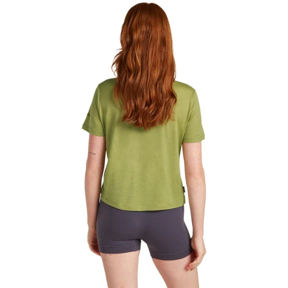Icebreaker-Merino 150 Tech Lite III Crop T-Shirt - Women's