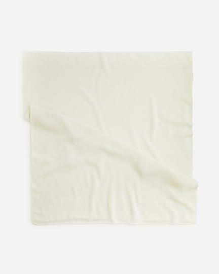 Oversized cashmere wrap-Ivory